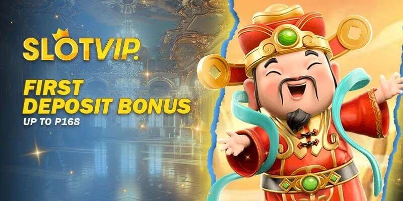 First Deposit Bonus up to ₱168