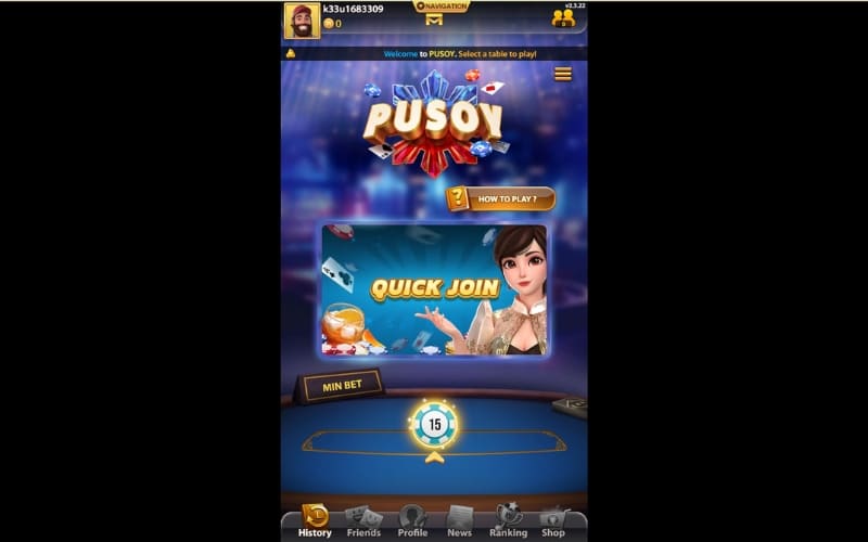 Explaining the Playing Interface of Pusoy